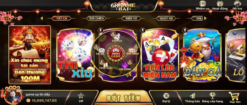 68 game bài - Game bài đổi thưởng online uy tín 1 Tổng quan về 68 game bài