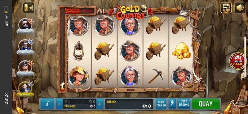 Tổng hợp các game nổ hũ uy tín tại nhà cái 68 game bài 2 Gold country là tựa game nổ hũ uy tín tại cổng 68